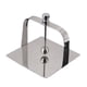 thumbnail image 4 of Servilletero De Acero Inoxidable, Organizador De Mesa Liso Para Restaurantes Occidentales, Cuadrado Plateado, 4 of 5