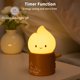 thumbnail image 5 of Lámpara nocturna LED Myratts Stump Fire recargable por USB, 5 of 6