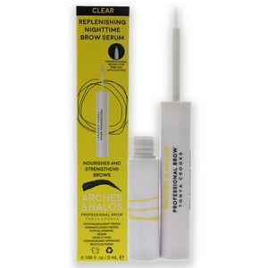 Arches And Halos - Suero Reparador Nocturno Para Cejas De Para Mujeres - 0.106 Oz De Suero Para Cejas
