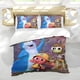 thumbnail image 5 of Beat Bugs Conjunto de sábanas temático, trío de piezas, cómodo y amigable con la piel, diseño único, regalo de decoración para el hogar para familiares, amigos y fans,173cm *218cm, 5 of 6