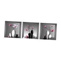 Bothyi - 3 Piezas De Arte De Pared Floral Impreso Pintura Impresa Para Dormitorio Fondo Sala De Estar