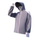 thumbnail image 5 of Camisa De Protección Solar Con Capucha Para Hombre Sudadera Con Capucha Para Uso Diario Al Aire Libre Deportes De Playa L Gris Oscuro Blanco, 5 of 5