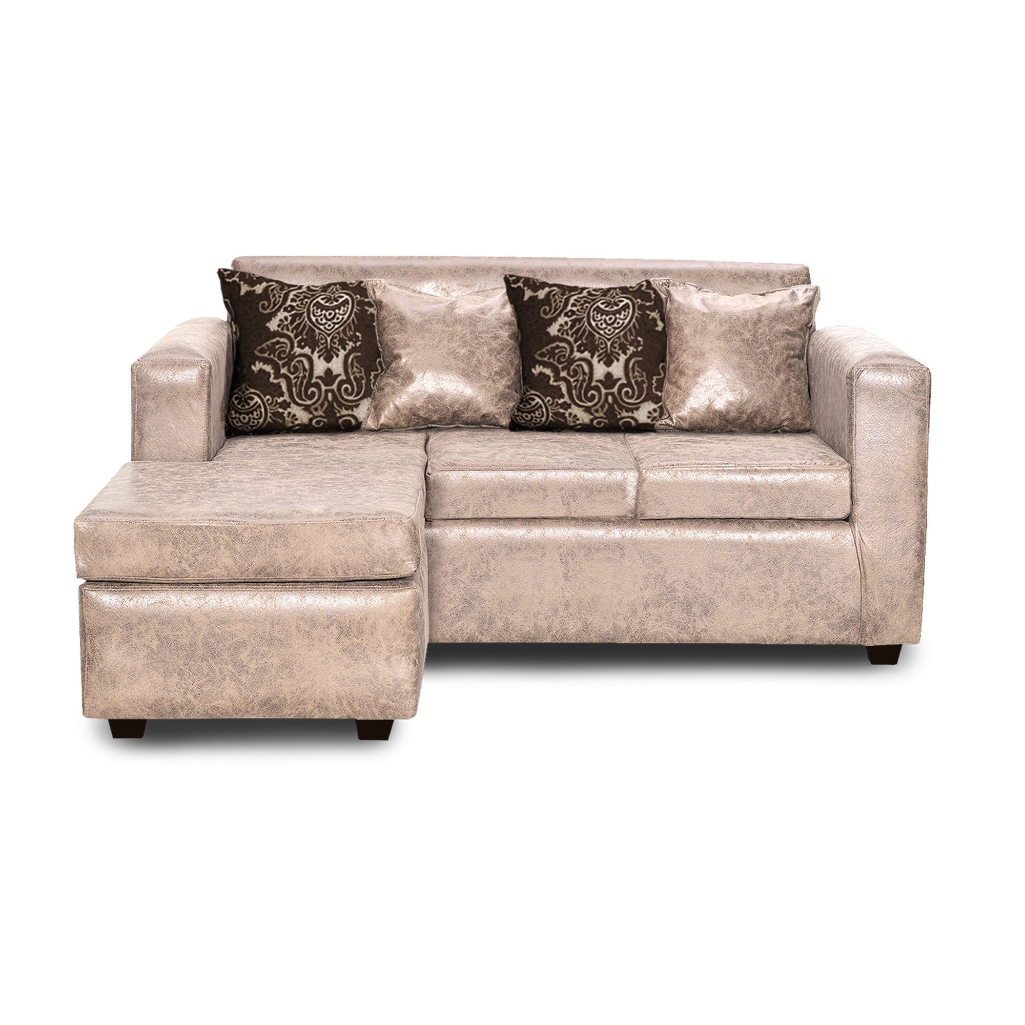 Adonis Leudh - Sofá Seccional Intercambiable Ezeiza Envejecido Beige