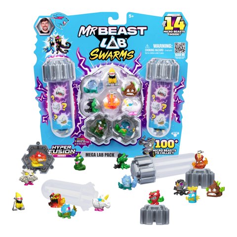 Microbestias Coleccionables Mrbeast Lab Swarms Serie 3