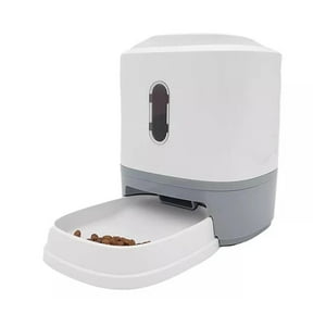 Total Click - Plato De Comida Interactivo Automatico Para Perros Gatos Mascotas