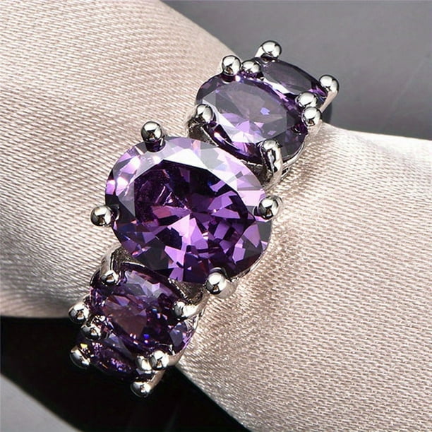 Fashion Eternity Rings Luxury Jewelry Wedding Engagement For Women Girls Gift
