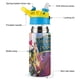 thumbnail image 3 of El Planeta del Tesoro Botella de Agua con Tapa Pop Top de Un Toque, Acero Inoxidable, a Prueba de Fugas, para Deportes, Botella Infantil azul 12 oz, 3 of 6