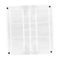 Bothyi - Contenedor De Almacenamiento De Concha, Caja De Presentación De Concha Acrílica Para Cuentas De Uñas