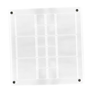 Bothyi - Contenedor De Almacenamiento De Concha, Caja De Presentación De Concha Acrílica Para Cuentas De Uñas