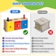 thumbnail image 3 of Caja Montessori de madera BoxNoble 3 en 1 para clasificación de colores, 3 of 7
