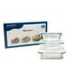 thumbnail image 4 of Set 3 Contenedores o tupper de vidrio con tapa, 4 of 5