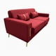 thumbnail image 3 of Sofa Paris Tres Cuerpos Rojo Lino, 3 of 3