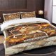thumbnail image 1 of 3pcs Sagittarius Archer Pattern Bedding Set Soft and Comfortable Suitable for All Seasons, 1 of 5