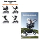thumbnail image 3 of Coche De Bebé Y Mascota 2 En 1 Mix Negro By LuBabycas, 3 of 8