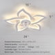 thumbnail image 2 of Ventilador Techo Ruibutrade 24 Luz LED Control Remoto Flor, 2 of 3