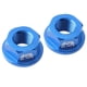 thumbnail image 4 of Bujes de bicicleta para ni?os Tuerca M10 Equilibrio plegable Bujes de rueda de bicicleta Tuercas de eje azul, 4 of 5