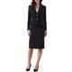 thumbnail image 2 of INSPIRE CHIC Conjunto de Traje de Falda de 2 Piezas para Mujer Blazer de Manga Larga Falda Lápiz Atuendos Formales de Trabajo de Negocios L Negro, 2 of 6