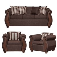 Ruzam Mobel - Juego De Living 3-1-1 Begoña Cafe