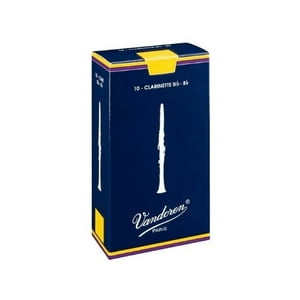 Vandoren - Cajas De Cañas Clarinete Sib Tradicional Nº2.5 Cr1025