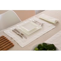 Purolino - Individuales Deshilados 100% Lino