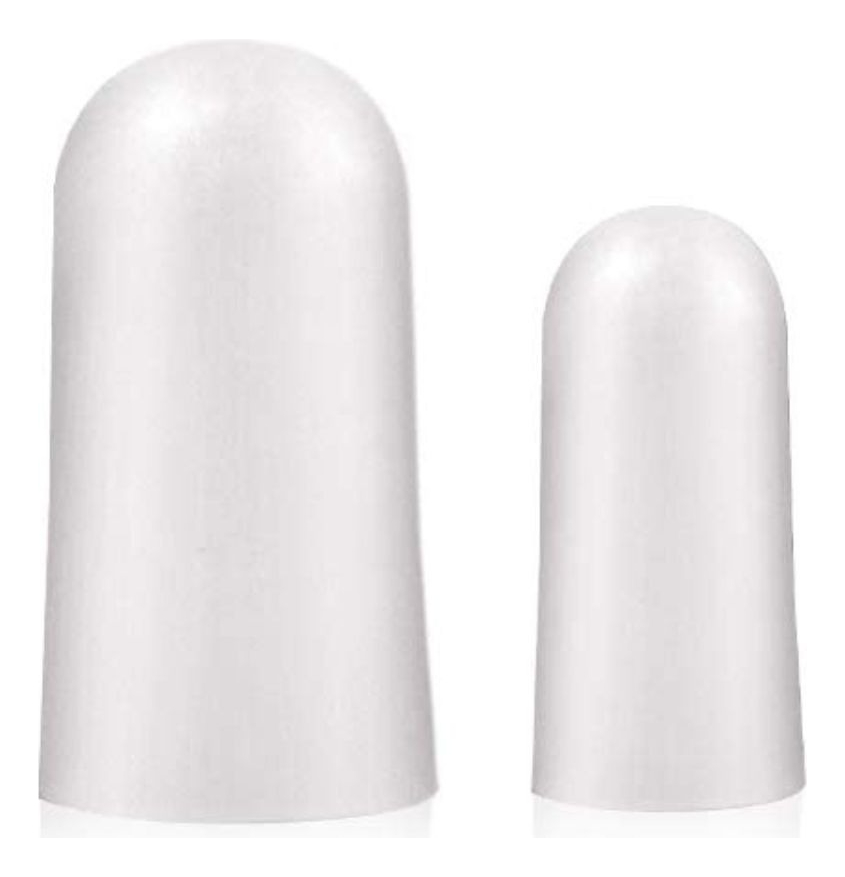 Genérico - Set 4 Dedal De Gel Protector Suave Flexible Callos Lau