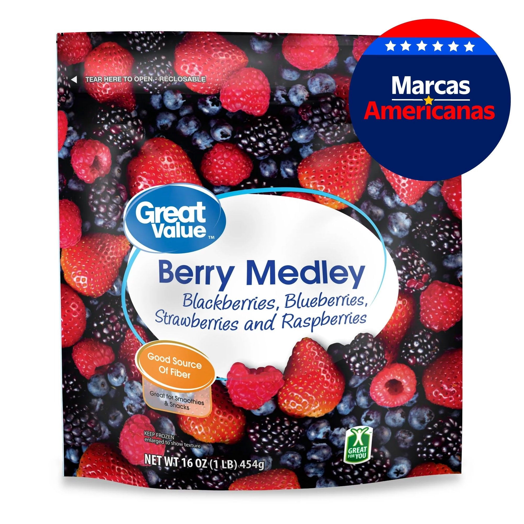 Mix de Berries Congelados, 454 g | Lider