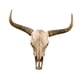 thumbnail image 4 of Escultura De Pared Con Cabeza De Toro Y Calavera, Obra De Arte Artesanal Para Chimenea, Galería, Granja, Estilo A, 4 of 5
