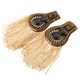 thumbnail image 1 of Broche del traje de la marca del tablero de hombro del epaulette de la borla de la divisa badges el oro, 1 of 3