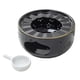 thumbnail image 2 of Calentador De Tetera Calentador De Té De Café Para Tetera De Vidrio Tetera De Cerámica Negro, 2 of 3