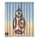 thumbnail image 1 of Cortina de ducha de Star Wars, juego de cortina de baño con ganchos, tamaño 66 x 72 pulgadas, 1 of 3