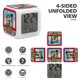 thumbnail image 3 of Jools TV theme 7 colors Alarm Clock Digital LED Alarm Clock Gifts for kids friends family, 3 of 6