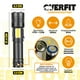 thumbnail image 2 of Linterna Led Largo Alcance Tactica Recargable Overfit 1500LM, 2 of 10