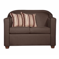 Ruzam Mobel - Sofá 2 Cuerpos Zafiro Café