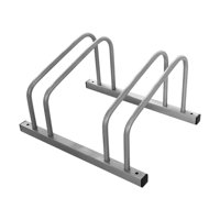 Ioensy - Soporte Para Estante De Bicicleta Estante Independiente Garaje Jardín Soporte Para Estacionamiento De Bicicletas 2 Juntas 49X38Cm Gris