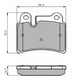 thumbnail image 2 of Pastillas Freno para auto COMLINE CBP01728, 2 of 4