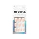 thumbnail image 1 of - Uñas Press On White Scene Regular Square 36 U., 1 of 2
