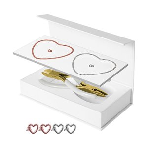 Ioensy - Kit De Pulsera Permanente Creative Para La Fecha De Aniversario Suministros De Fiesta 1 Silver 1 Rose Gold