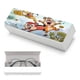 thumbnail image 5 of Chip y Dale: Vida en el Parque Estuche Rígido para Gafas de Cuero PU Protector con Forro de Felpa Premium Suave para Hombres y Mujeres, 5 of 6