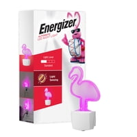Luz Nocturna Energizer Flamingo Neon Pink De Encendido/Apagado Automático