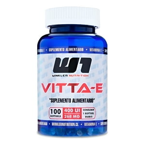 Vitamina E Vitta E 100 Softgels Winkler Nutrition