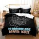 thumbnail image 1 of Technoblade Bedding Set Bed Set Aldult Kid Bedroom Duvetcover Sets bed sheet set, 1 of 5
