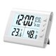 thumbnail image 4 of Reloj Despertador Digital Termómetro Doméstico Para Decoración Del Hogar Dormitorio Jardín Blanco, 4 of 5