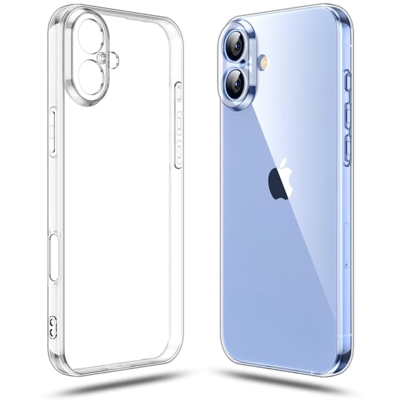 Funda TPU Transparente Shamo's para iPhone 17 – Ultra delgada, Antichoque y Carga Inalámbrica