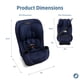 thumbnail image 4 of Silla de auto convertible Maxi-Cosi Pria 3 en 1 para bebé y niño pequeño, 2-45 kg, 4 of 8