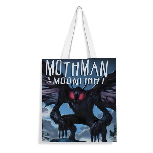 Cartera de Tela Mothman Estampado de Lienzo 40x45cm