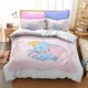 thumbnail image 3 of Dumbo Bedding Set Duvet Cover Comforter Sets Sheet Baby Bedspreads pillowcase3-Piece Bedding Set (1 Duvet Cover + 2 Pillow Shams), 3 of 4