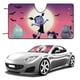 thumbnail image 1 of Vampirina Parasol para Parabrisas Delantero Protector Plegable, Visera Solar para Auto Bloquea Rayos UV Mantiene tu Vehículo Fresco140cm*76cm, 1 of 6
