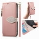 thumbnail image 5 of FOXDOCK Funda Tipo Cartera para Samsung Galaxy S26 Edge, con Ranuras para Tarjetas, Soporte y Cremallera-rosa, 5 of 6