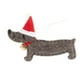 thumbnail image 1 of Colgantes De Navidad Decoraciones Dachshund Perro Adorno Decoraciones De Navidad Gris, 1 of 5