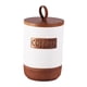 thumbnail image 4 of Tarro De Almacenamiento De Cerámica, Soporte Artesanal, Botella De Sal Moderna Para Regalos De Harina, Armario, Café, 4 of 5
